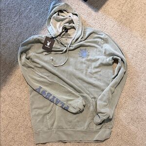 PLAYBOY Men’s Hoodie Sage Green Size Large Officially Licensed from PLBY HQ LA